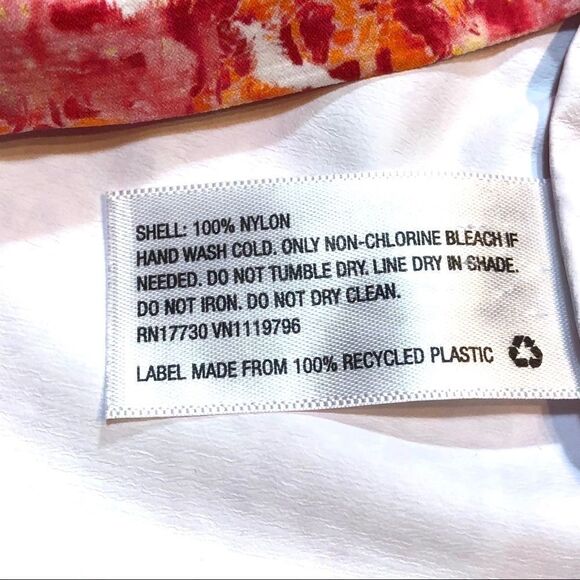 HUNTER FOR TARGET FLORAL HOODED RAIN COAT  EUC - Picture 9 of 9